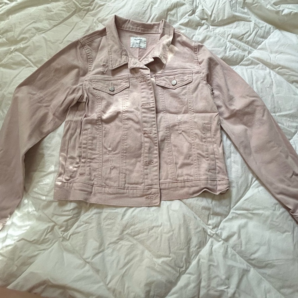 Old Navy Pink Kids Jacket - Picture 2 of 9